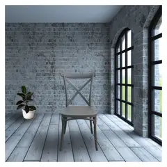 IDETEX - Pack 4 Sillas De Comedor Stack Gris