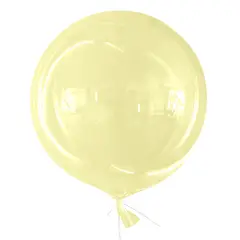 GENERICO - GLOBO BURBUJA 18 AMARILLO X1 UNI