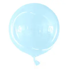 GENERICO - GLOBO BURBUJA 18 CELESTE X1 UNI