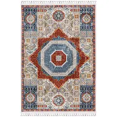 BROOKMAN - Alfombra Turca Antiq Mix de Colores Rectangular Poliéster 160 x 230 cm