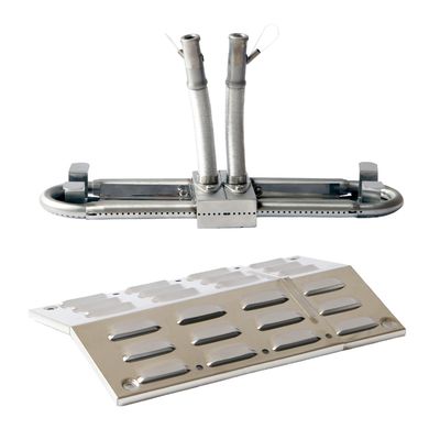 Generico Kit Repuesto Quemador Ovalado + Difusor De Llama