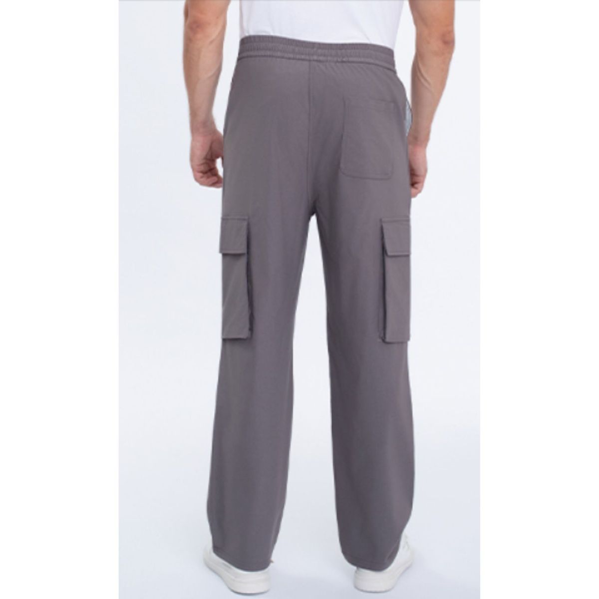 LIKE SHOP - Pantalón Cargo Hombre Verano Elasticado Recto 4007