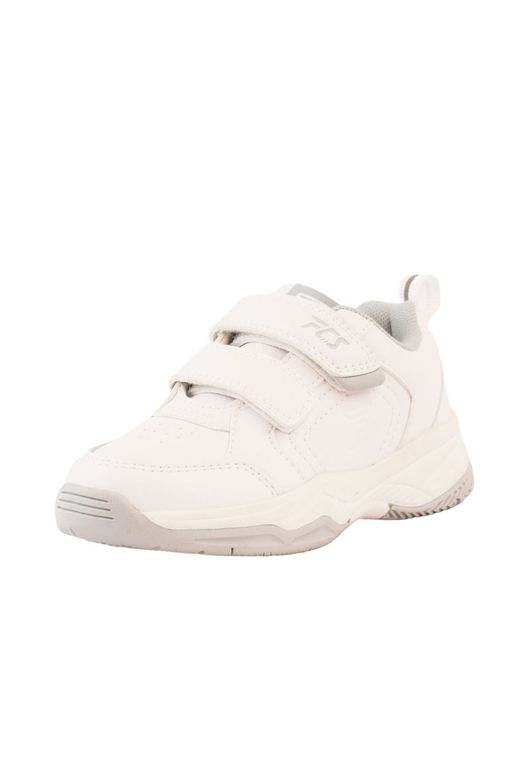 Zapatilla Unisex Escolar 2620917 Blanco/Gris