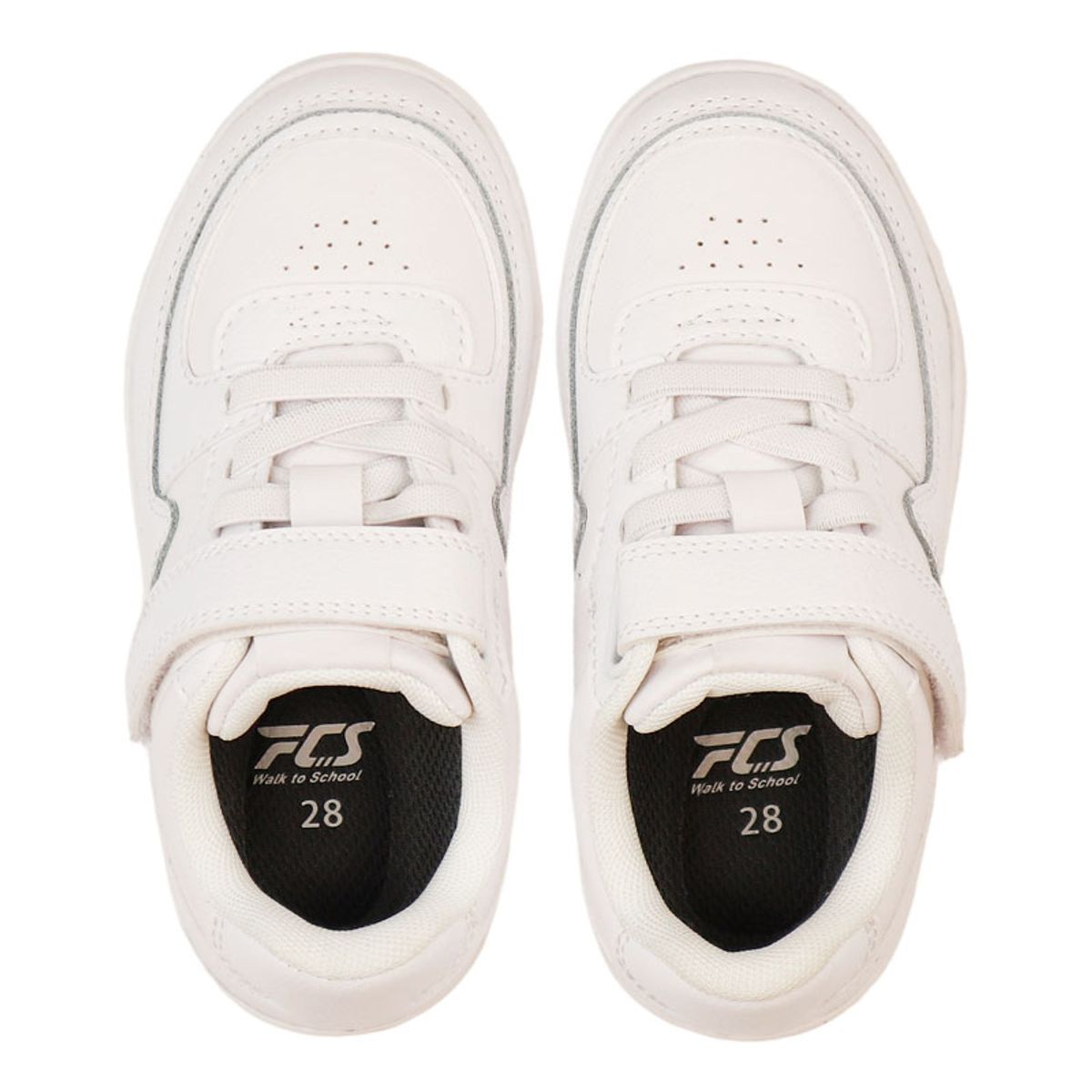 FICCUS - Zapatilla Unisex Escolar 2620919 Blanco Ficcus