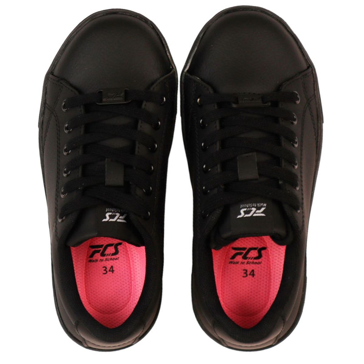 FICCUS - Zapato Niña Escolar 2620924 Negro Ficcus
