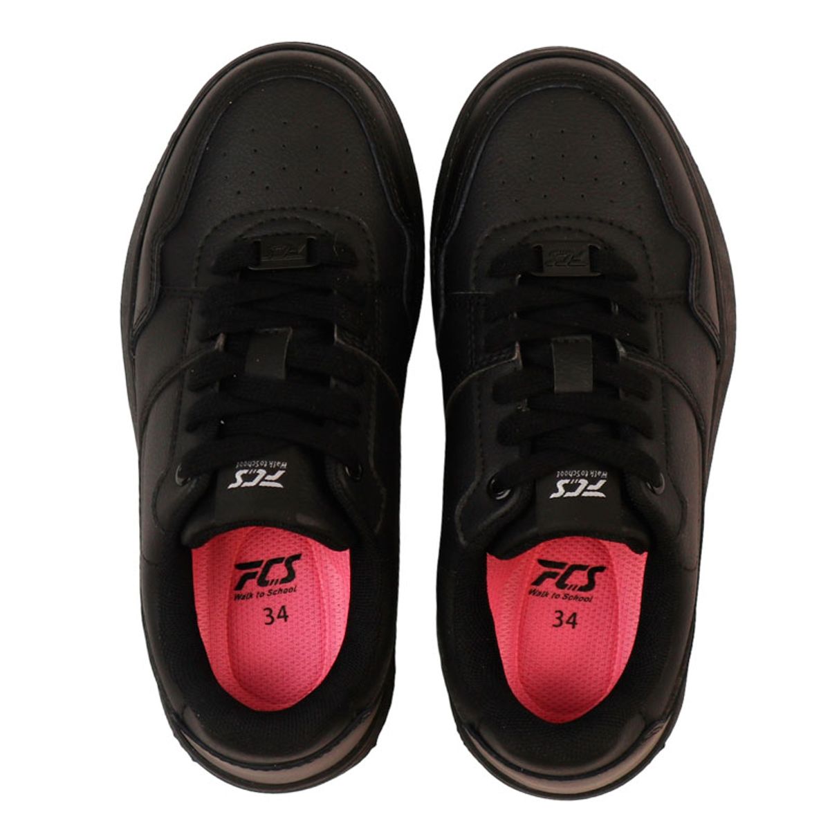 FICCUS - Zapato Niña Escolar 2620925 Negro Ficcus