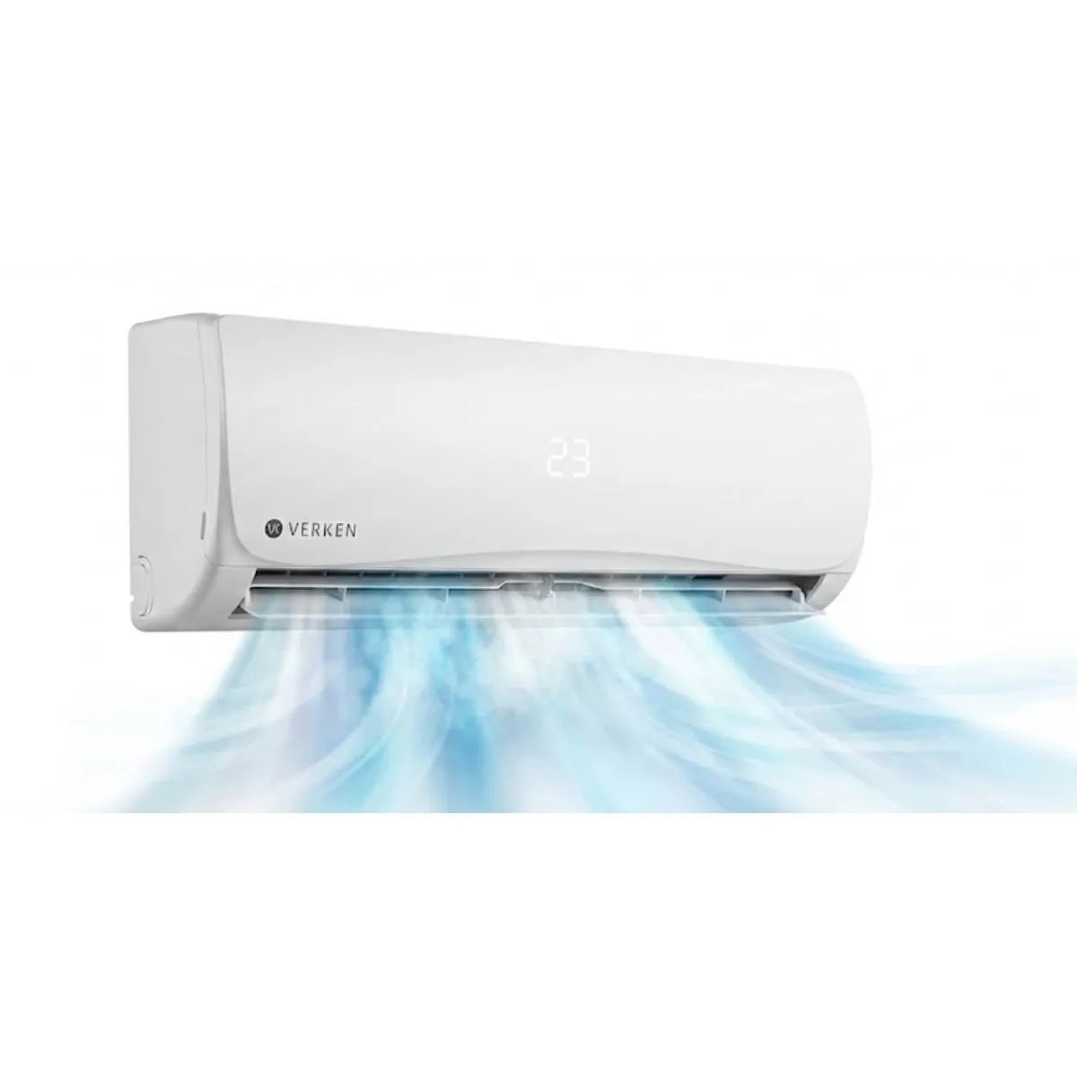 VERKEN - Aire Acondicionado Split Inverter Frio / Calor - Wifi 9.000 BTU - Verken
