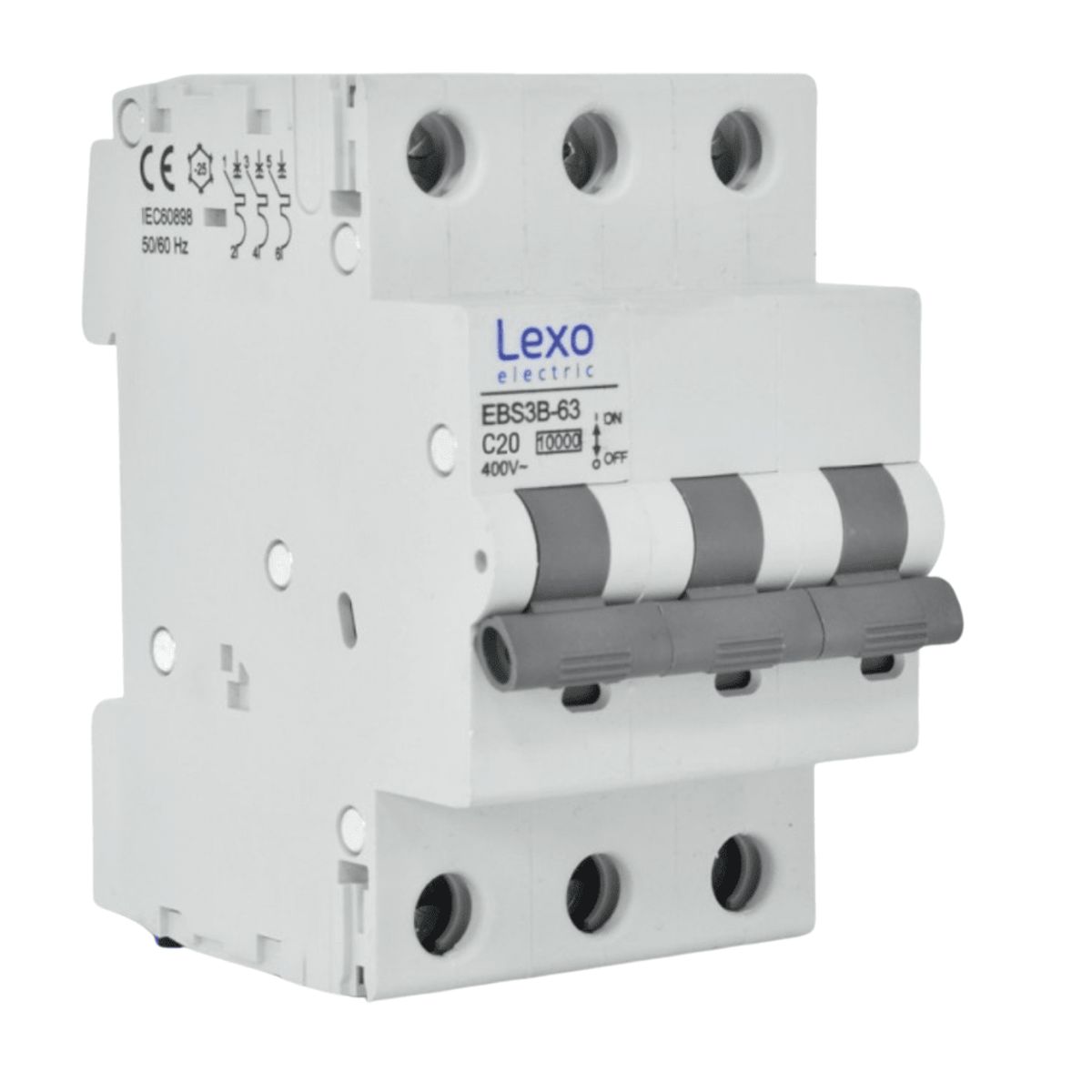 LEXO - INT AUTOMATICO LEXO 3x20A 10KA C