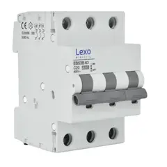 LEXO - INT AUTOMATICO 3x20A 10KA C