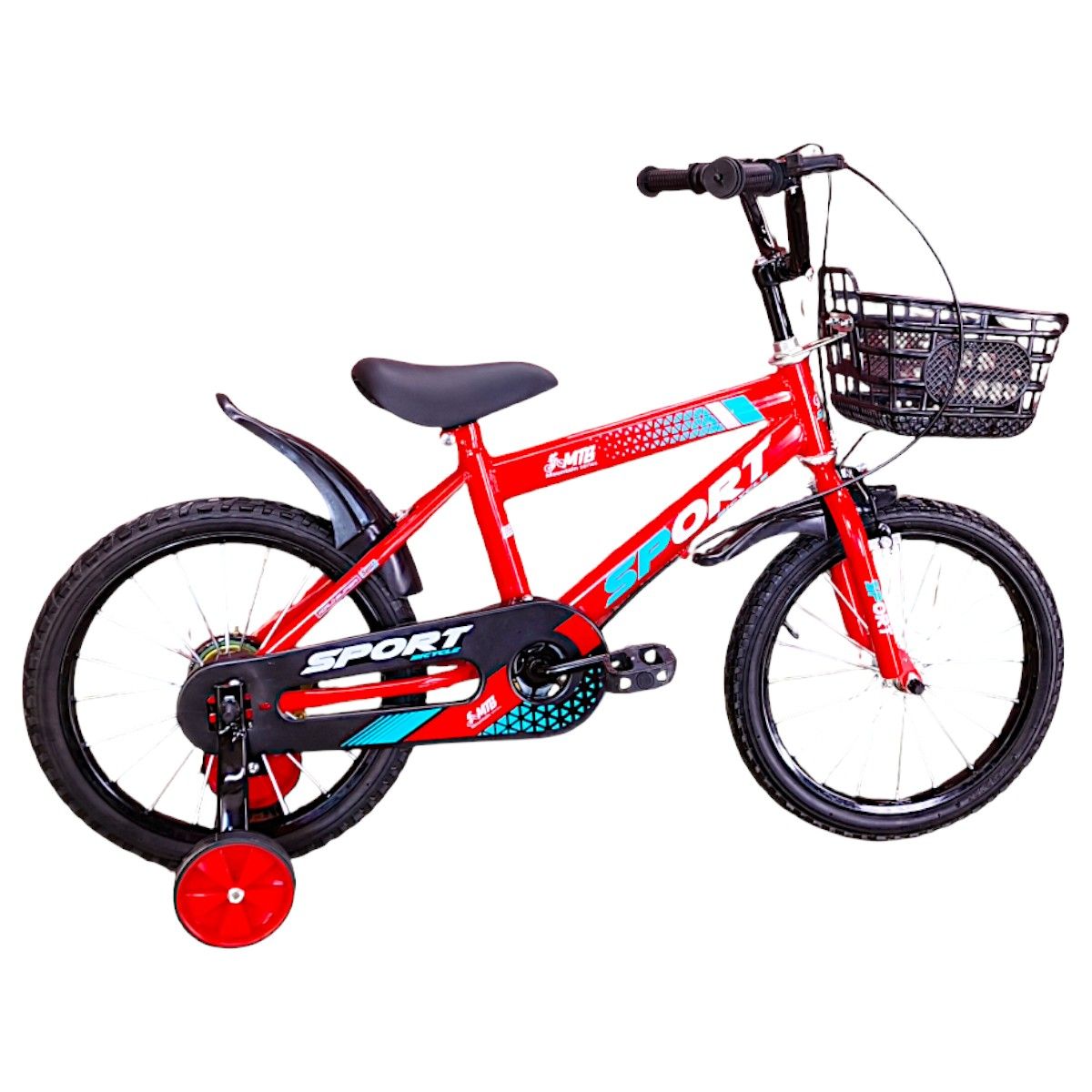 GENERICO - Bicicleta Aro 16 Infantil Sport Roja