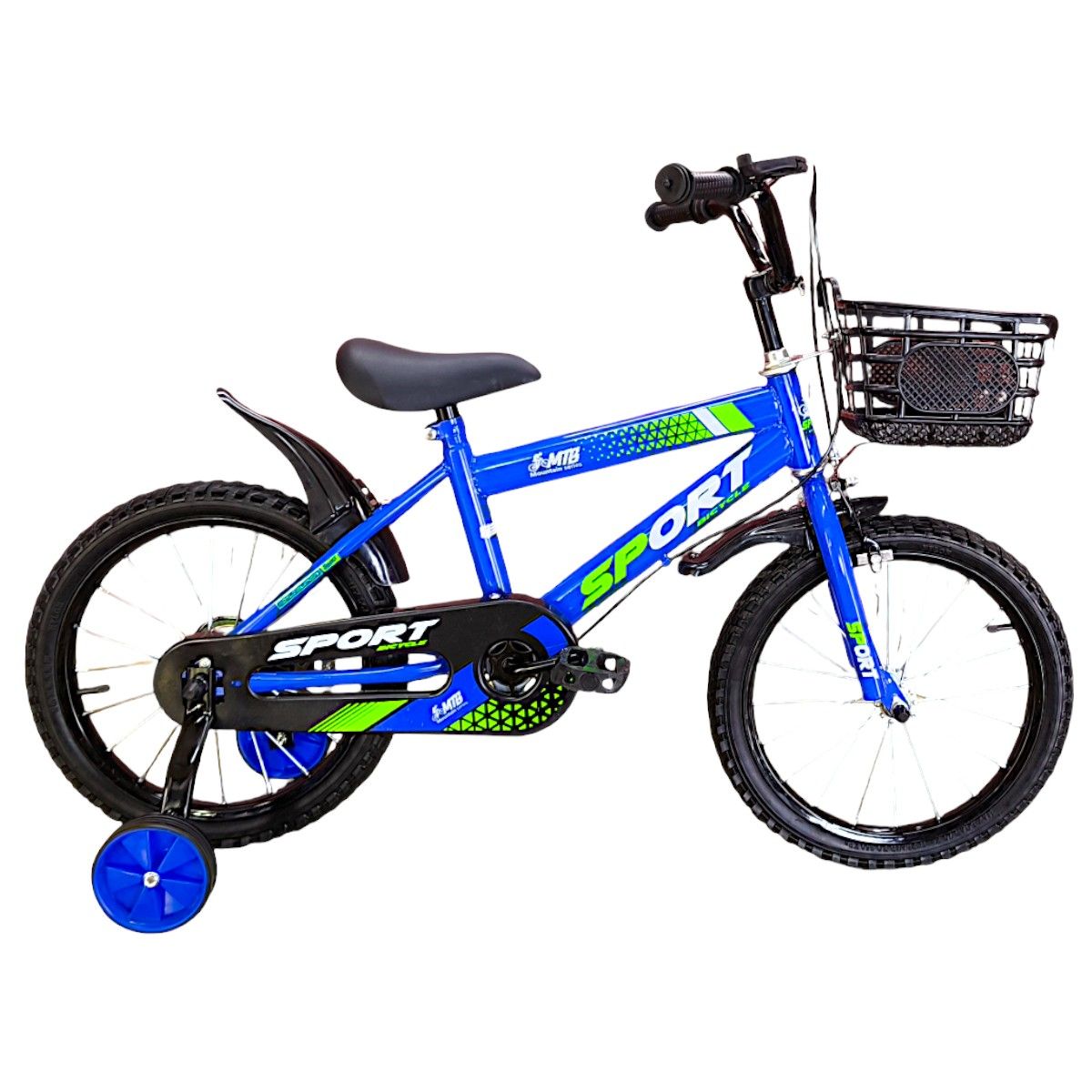 GENERICO - Bicicleta Aro 16 Infantil Sport Azul