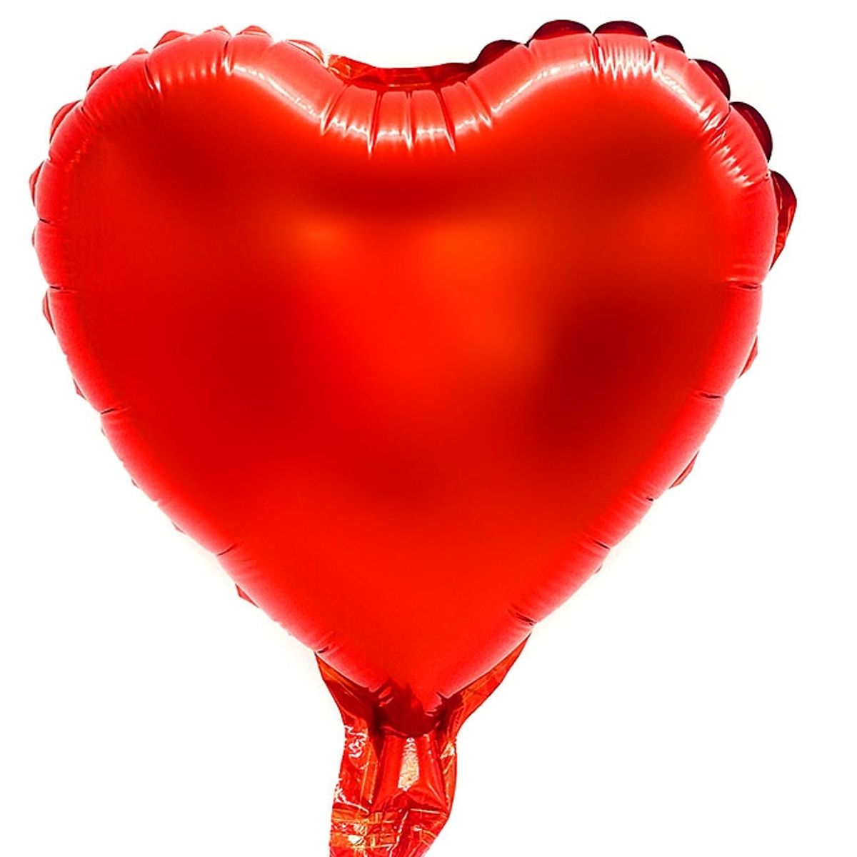 GENERICO - GLOBO METALICO 10 CORAZON ROJO 25CM X 50 UNI