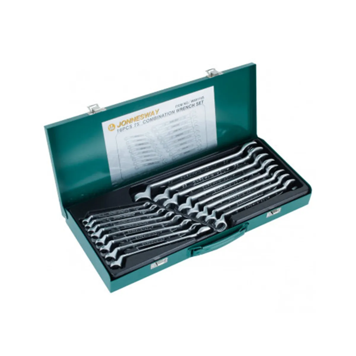 JONNESWAY - Juego de llaves punta corona anguladas 16 pcs w691