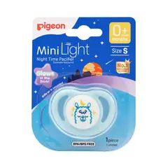 PIGEON - Chupete MiniLight S Noche (brilla en la oscuridad)