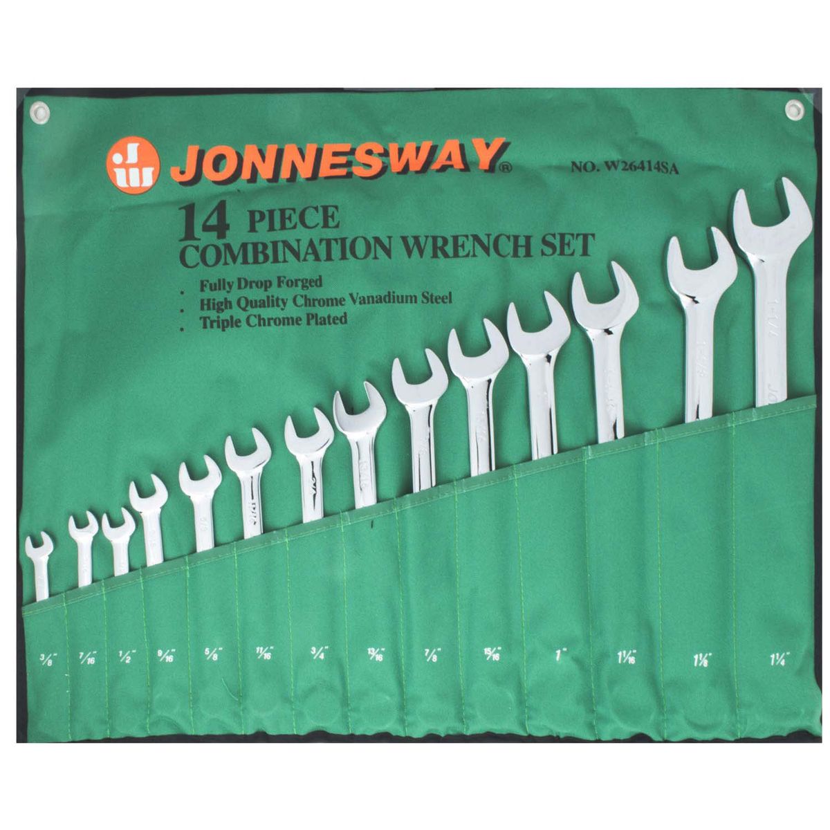 JONNESWAY - Set de llaves punta corona 14 piezas w26414s