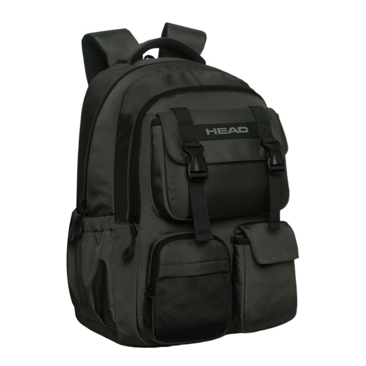 HEAD - Mochila Sierra Compartimientos Dark Verde Head