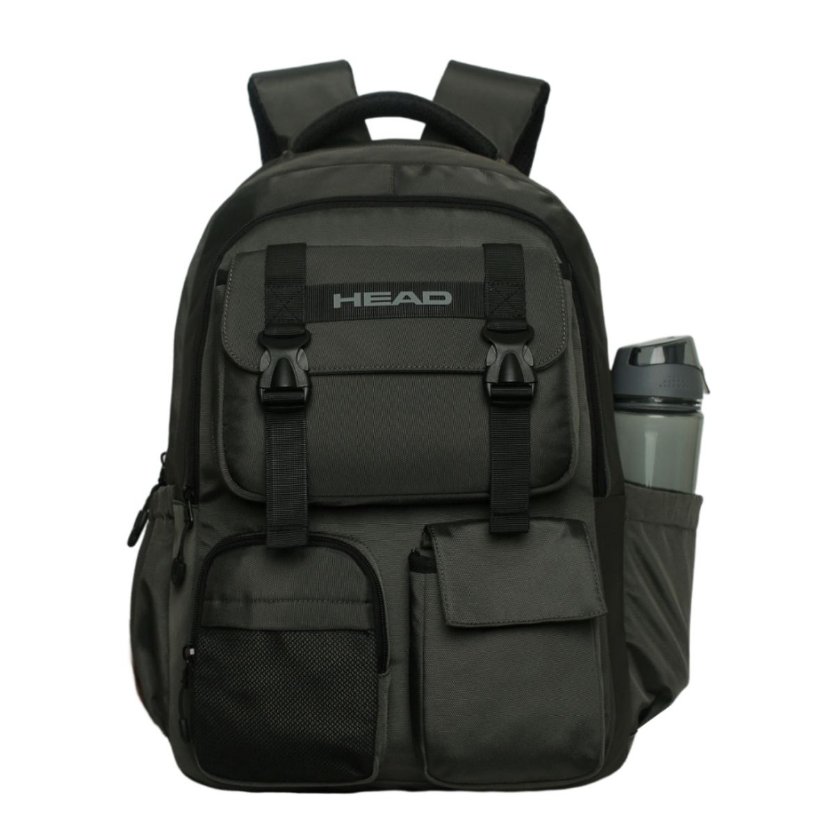 HEAD - Mochila Sierra Compartimientos Dark Verde Head