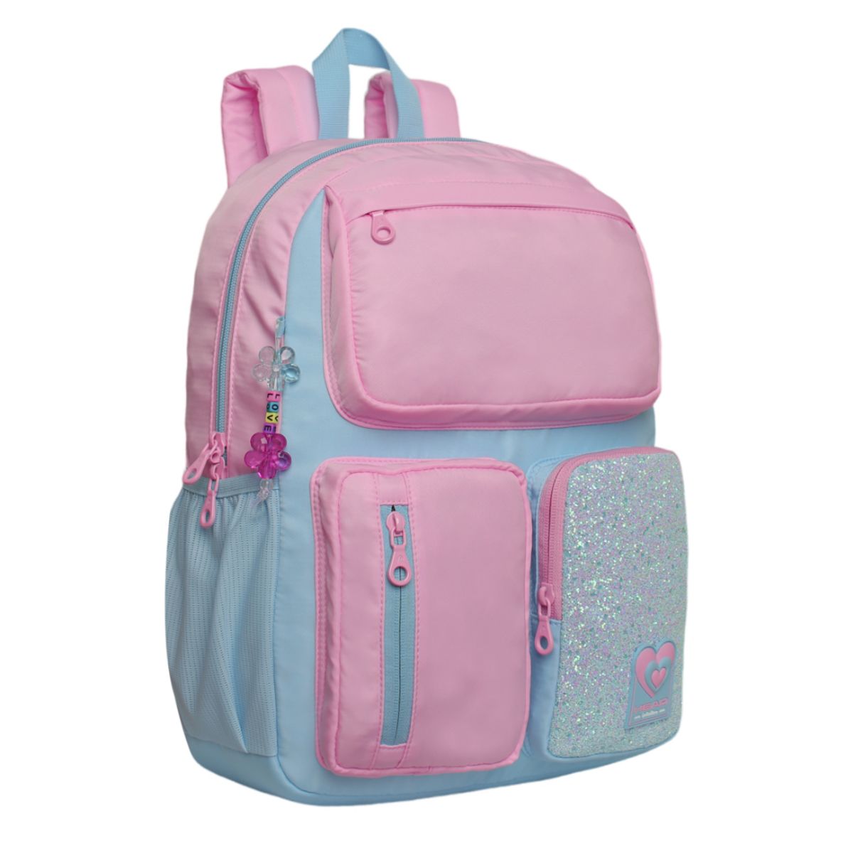 HEAD - Mochila Infantil Niña Funny Brillo Block Rosado Head