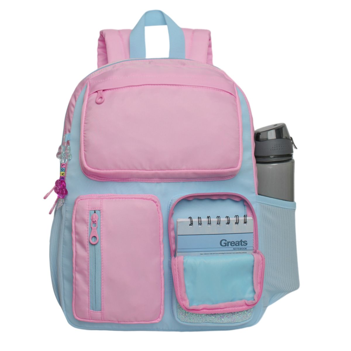 HEAD - Mochila Infantil Niña Funny Brillo Block Rosado Head