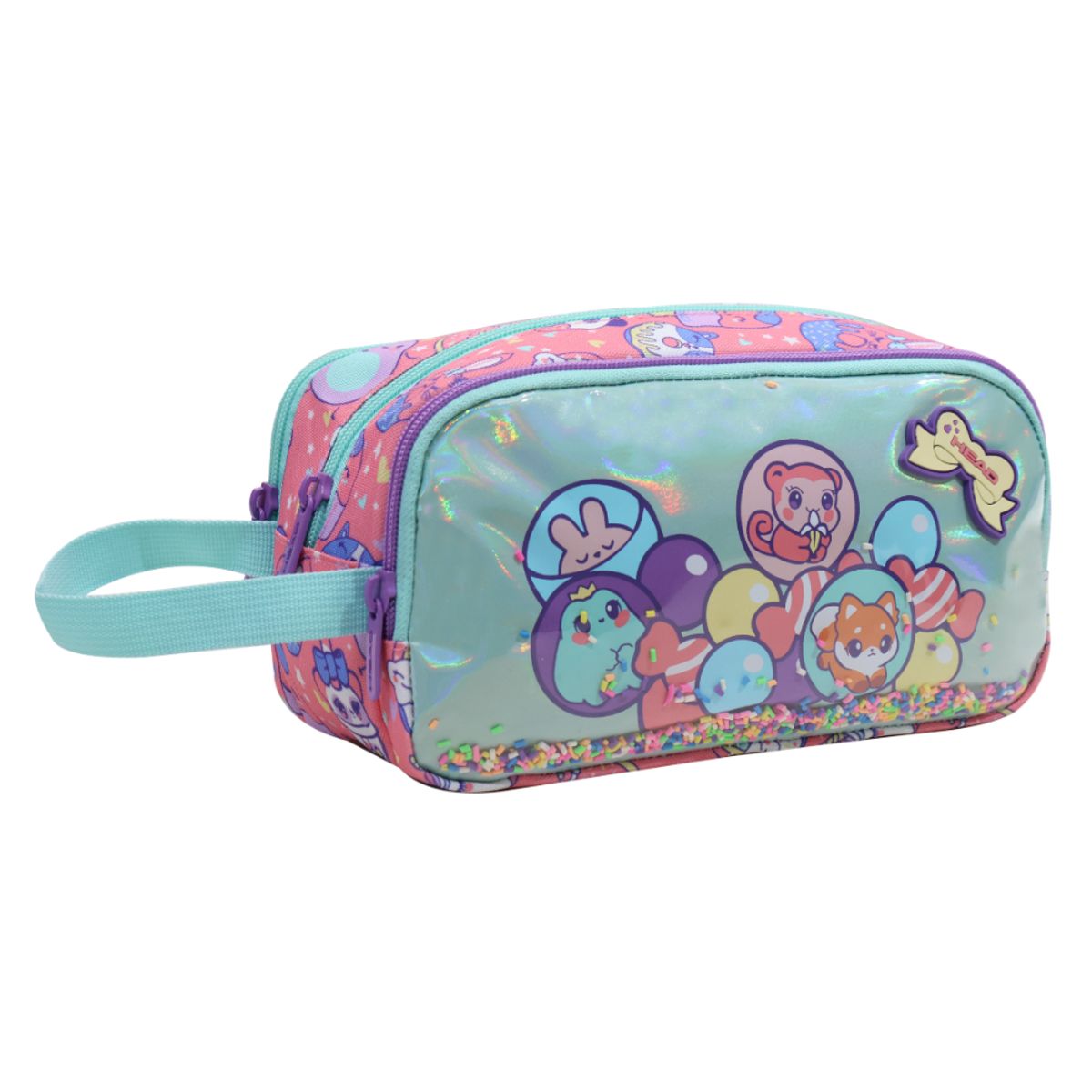 HEAD - Estuche Infantil Niña Atos Sweet Candy Rosado Head