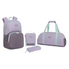 HEAD - Pack Atomik Escolar (x4) Niña Block Lila