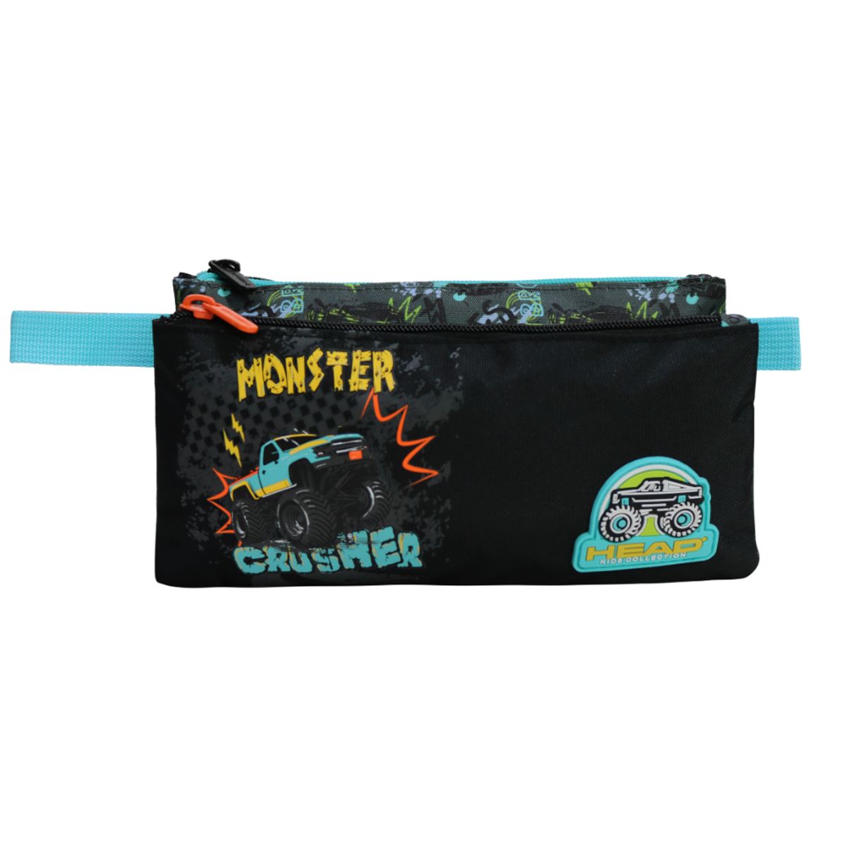 HEAD - Estuche Infantil Niño Celerio Monster Truck Negro Head