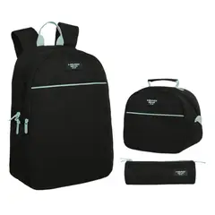 HEAD - Pack Freedom Escolar (x3) Niña Negro Menta
