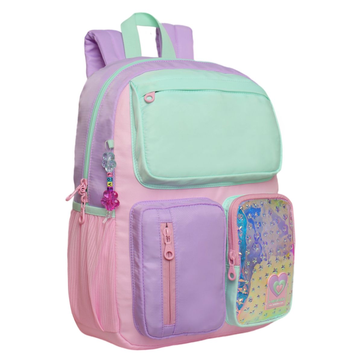 HEAD - Mochila Infantil Niña Funny Brillo Block Pastel Head