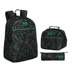 HEAD - Pack Cool Escolar (x3) Niño Pixeles Negro