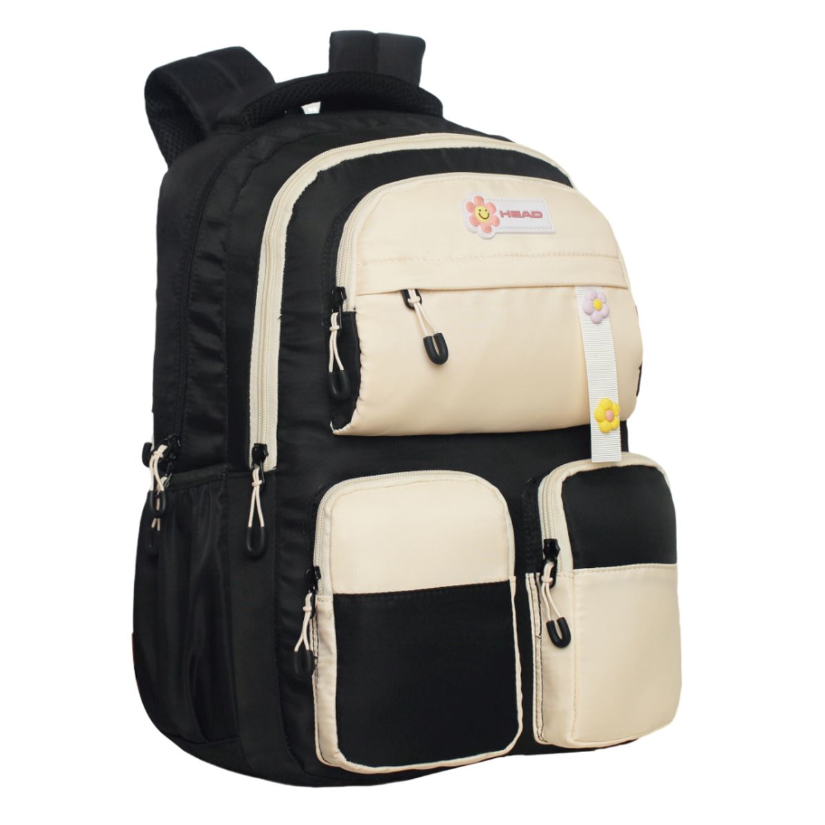 HEAD - Mochila Mujer Kawaii Twist Block Negro Head