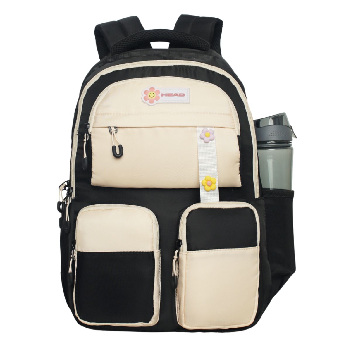 HEAD - Mochila Mujer Kawaii Twist Block Negro Head