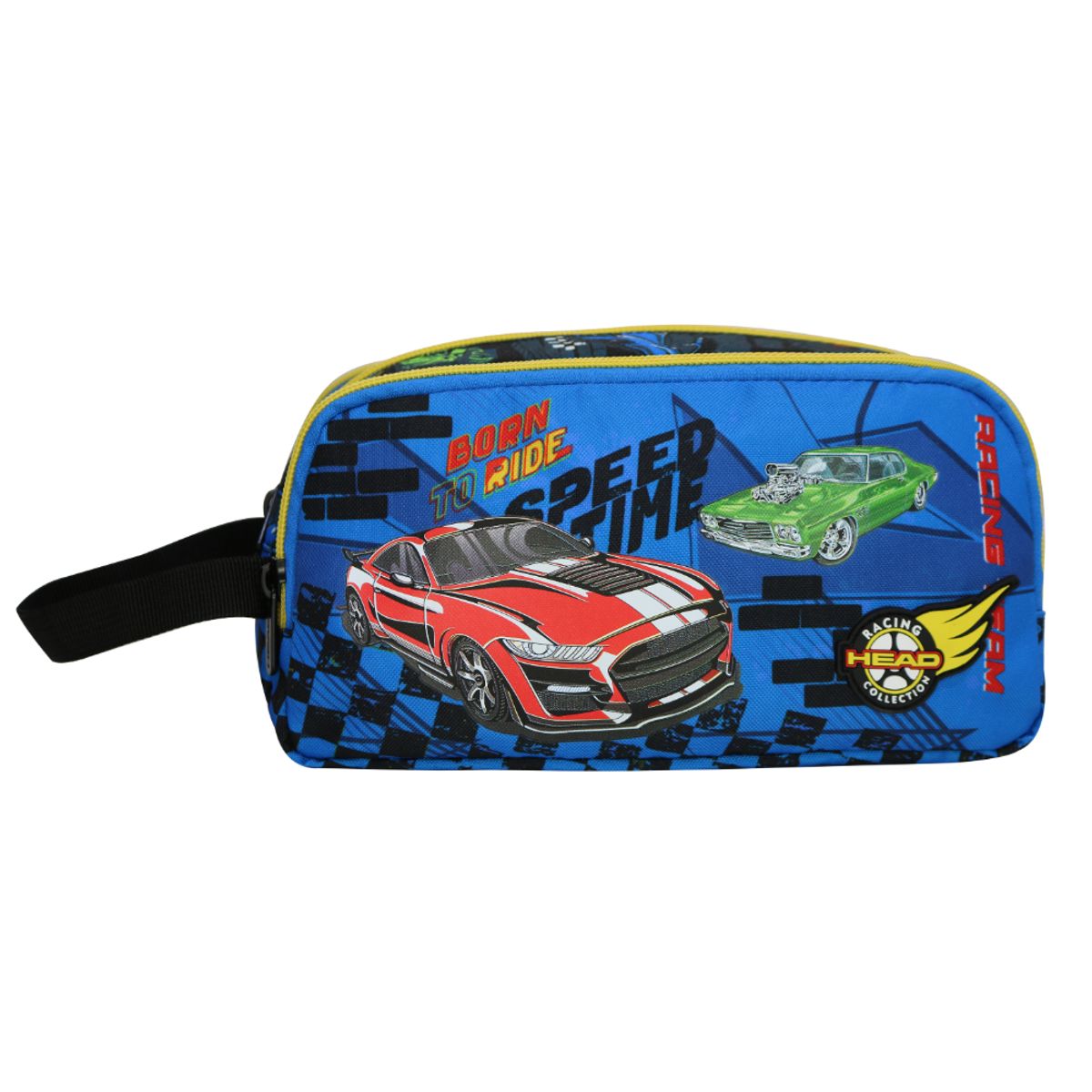 HEAD - Estuche Infantil Niño Atos Speed Car Negro Head