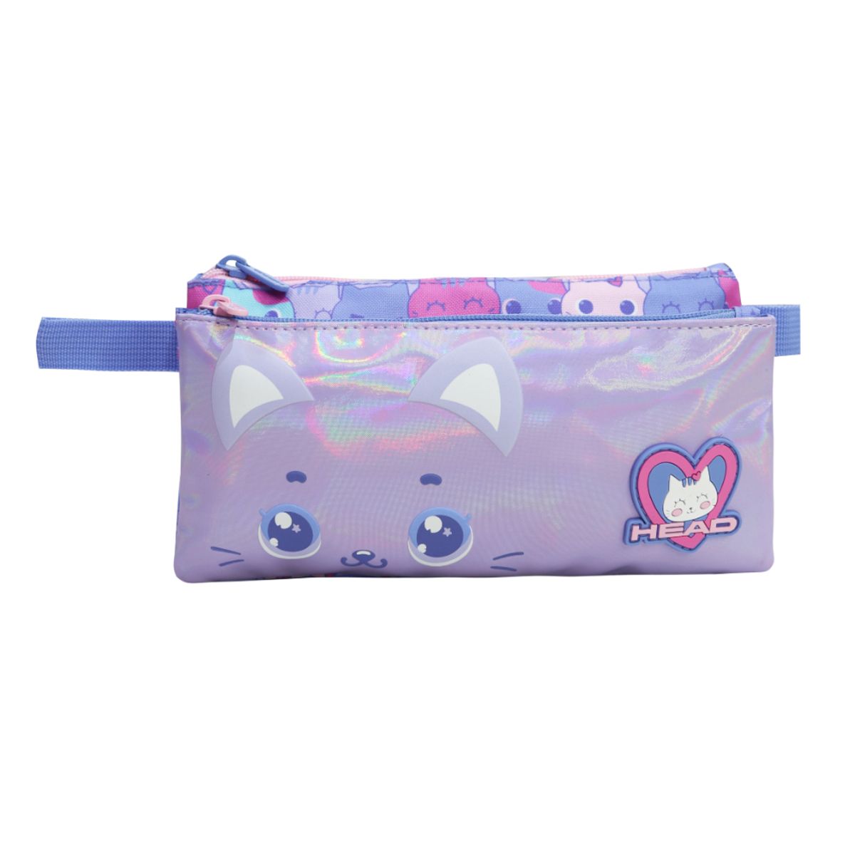 HEAD - Estuche Infantil Niña Celerio Gato Lila Head