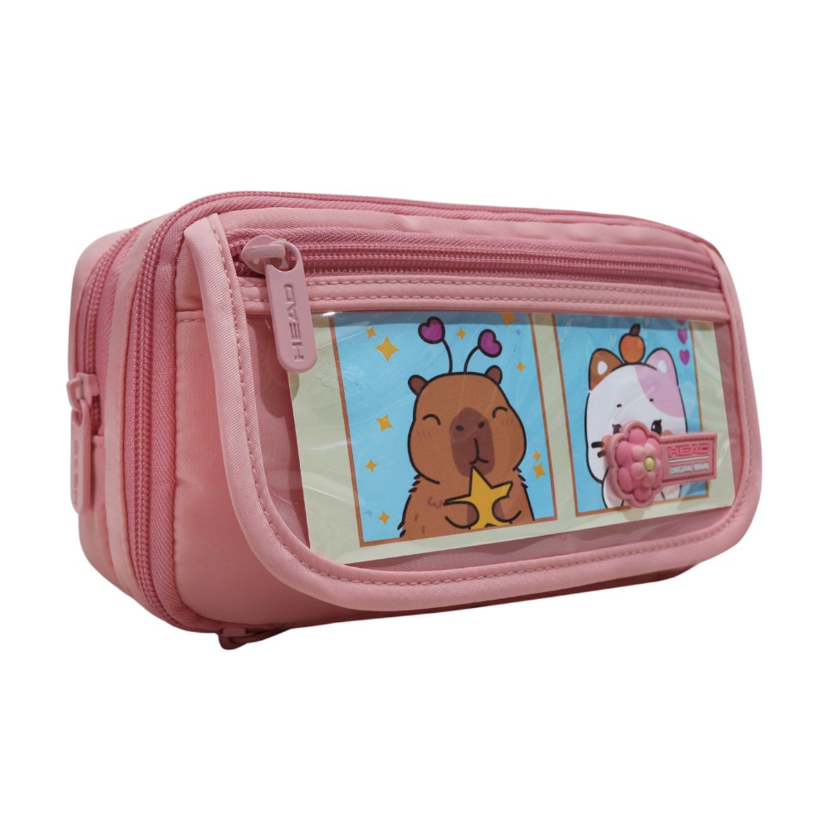 HEAD - Estuche Mujer Pencil KawaiiBlock Pink Head