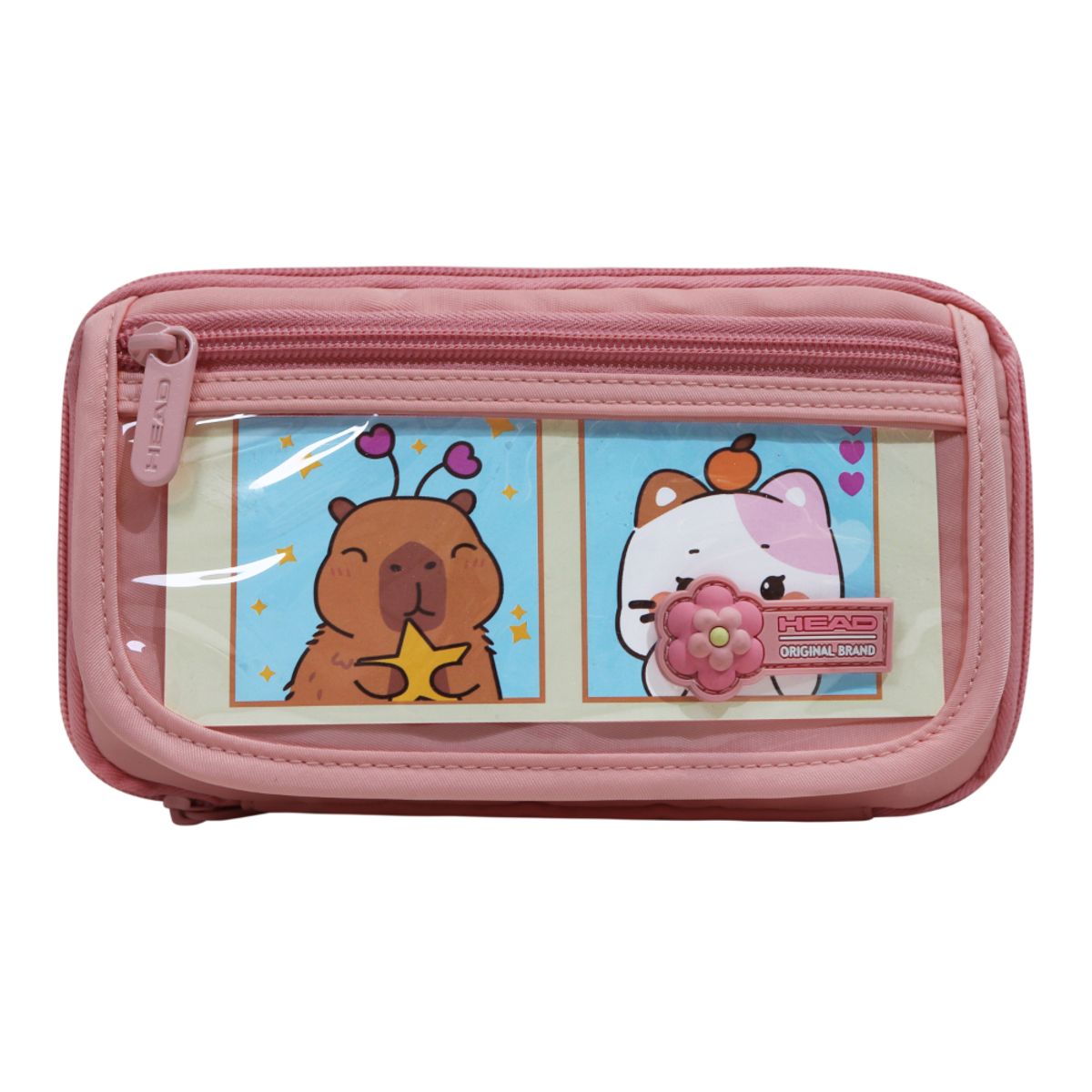 HEAD - Estuche Mujer Pencil KawaiiBlock Pink Head