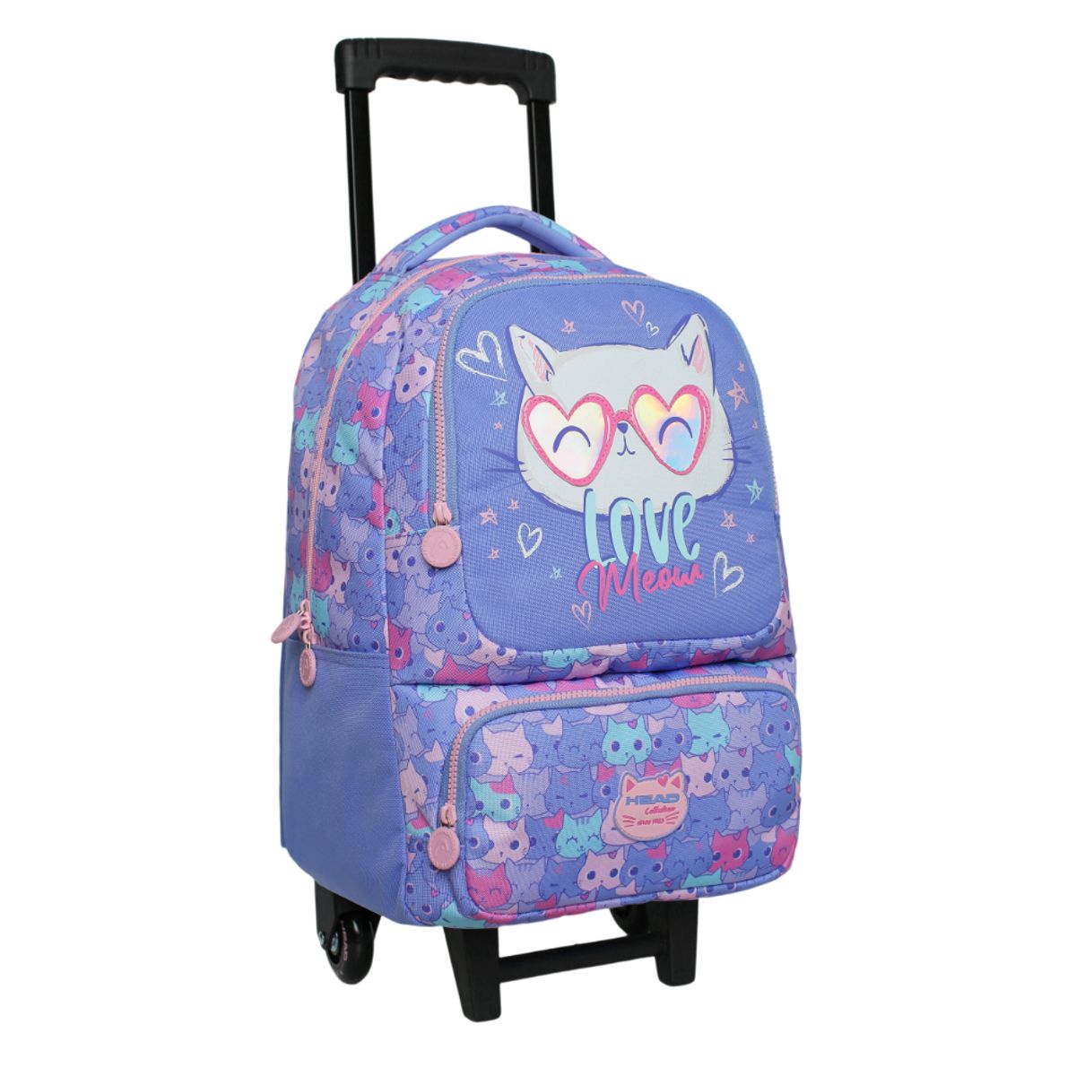 HEAD - Pack Bakan Escolar (x3) Niña Meow Lila Head