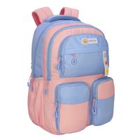 Mochila Mujer Kawaii Twist Block Rosado