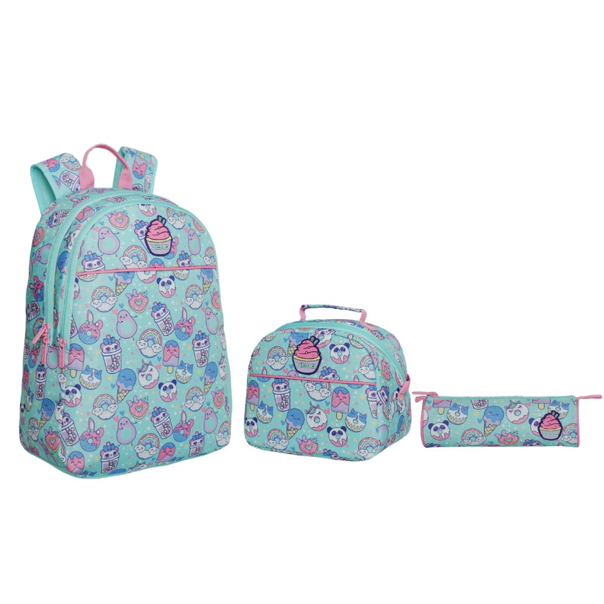 HEAD - Pack Cool Escolar (x3) Niña Sweet Candy Menta Head
