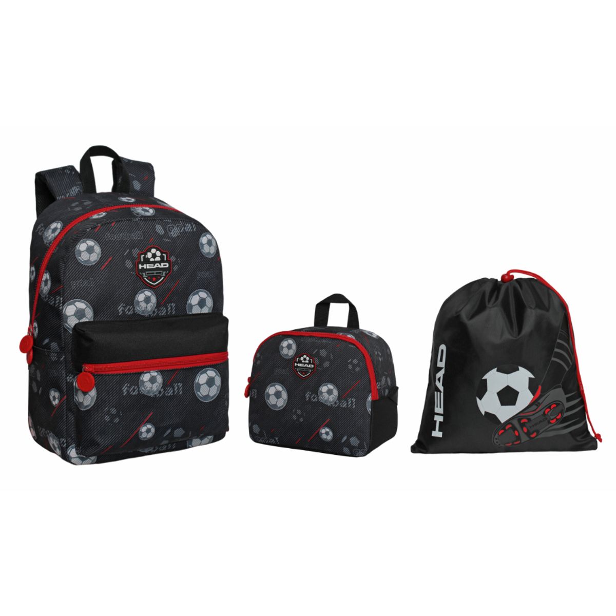 HEAD - Pack Kids Niño (x3) Futbol Negro Head