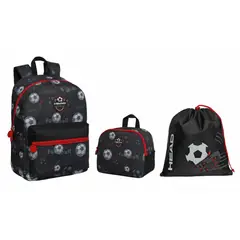 HEAD - Pack Kids Niño (x3) Futbol Negro