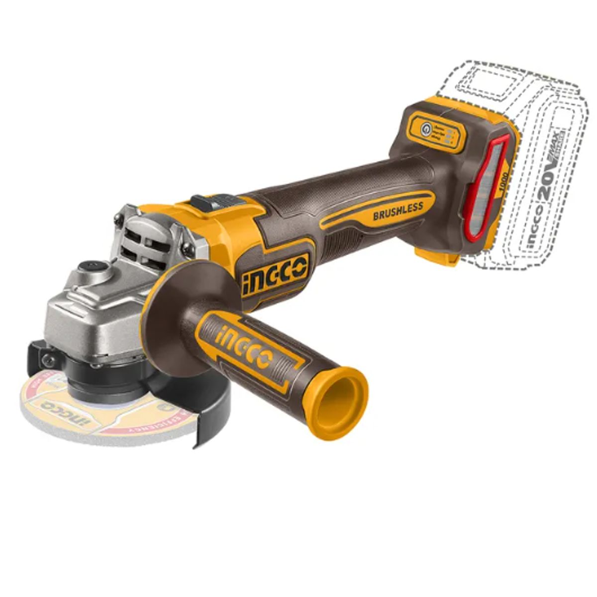 INGCO - ESMERIL ANGULAR