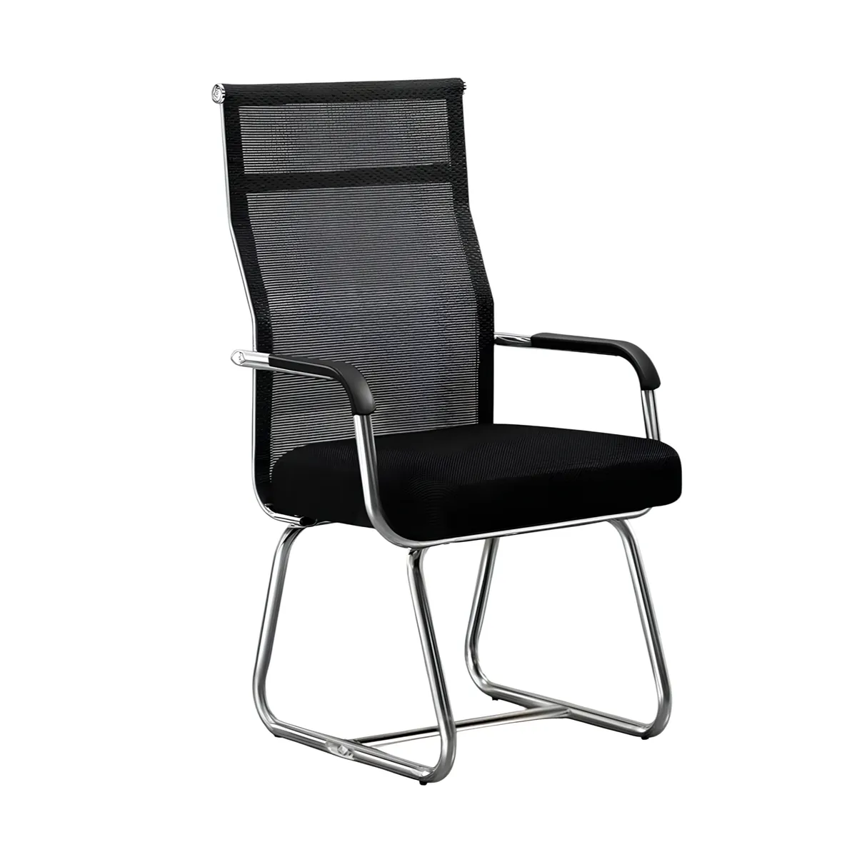 LUBABYCAS - Silla De Escritorio Respaldo Alto Path Negra Lubabycas