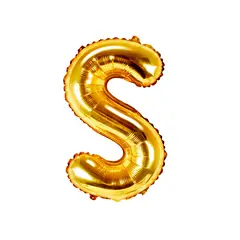 GENERICO - GLOBO METALICO 16 DORADO S