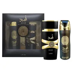 LATTAFA - Asad Set Edp 100ml + Deo 200ml Hombre