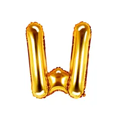 GENERICO - GLOBO METALICO 16 DORADO W