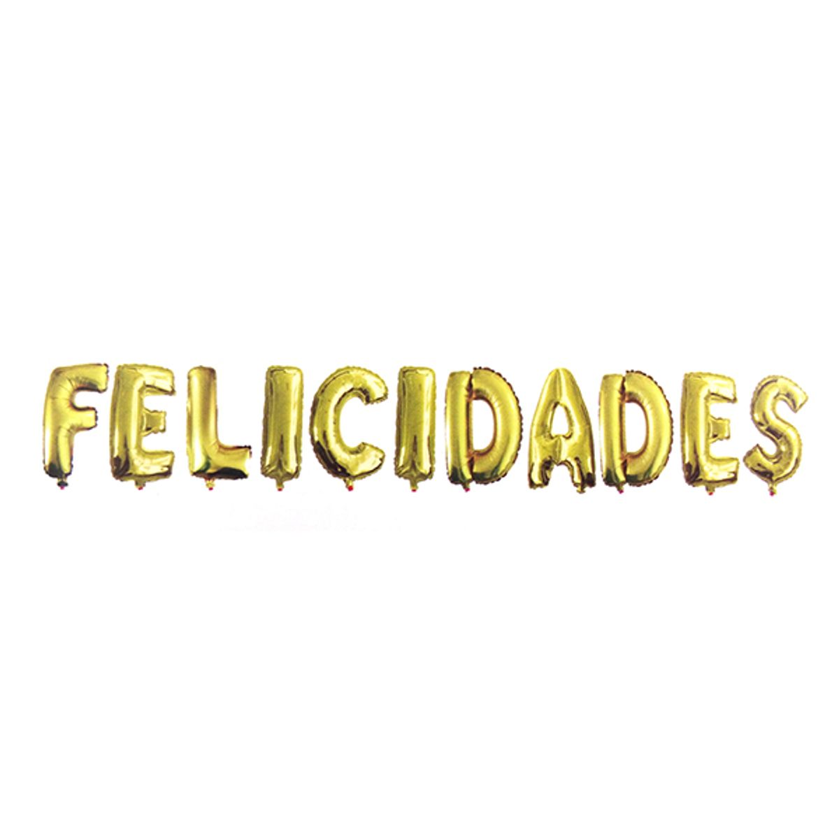 GENERICO - GLOBO METALICO 16 FELICIDADES X1 UNI