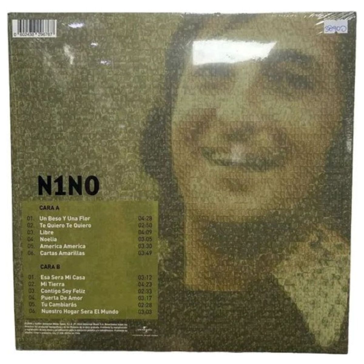 GENERICO - NINO BRAVO - N1NO TODOS LOS N°1 / VINILO