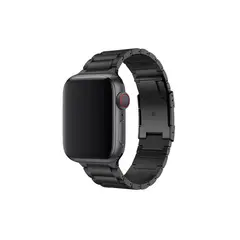 CELLBOX - Correa de Titanio para Apple Watch - 46 mm Serie 10 / 11 - Negro
