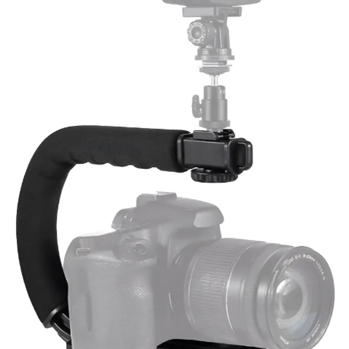 GENERICO - Soporte Cámara Steadycam Estabilizador Escorpión Nikon Canon Negro