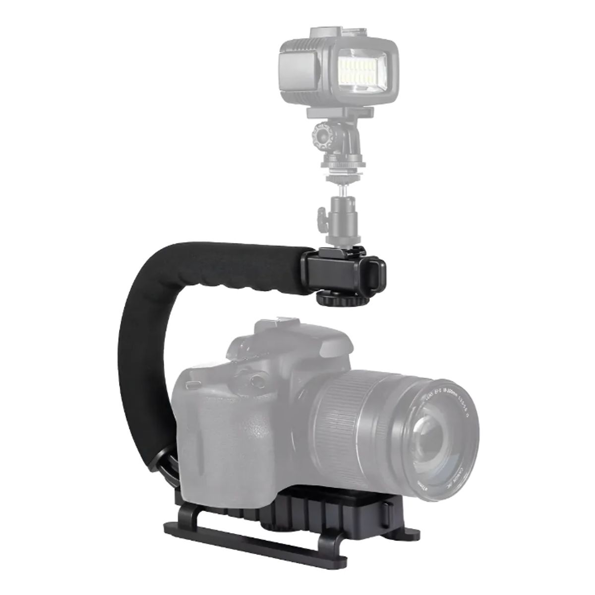 GENERICO - Soporte Cámara Steadycam Estabilizador Escorpión Nikon Canon Negro